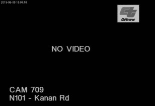 Imagen de vista previa de la cámara web Agoura Hills - US-101 North At Kanan Rd